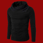 Cotton Solid Full Sleeves Mens T-Shirt