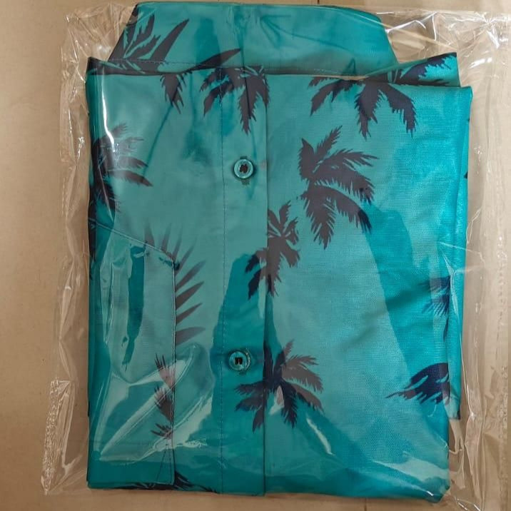 Azure Palm Classic Shirt