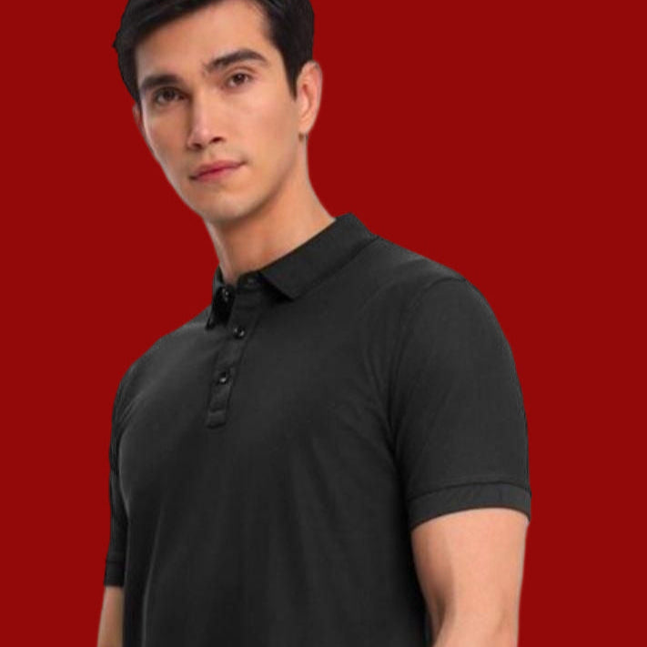 Poly Cotton Solid Half Sleeves Mens Polo T-shirt (Pack of 3)