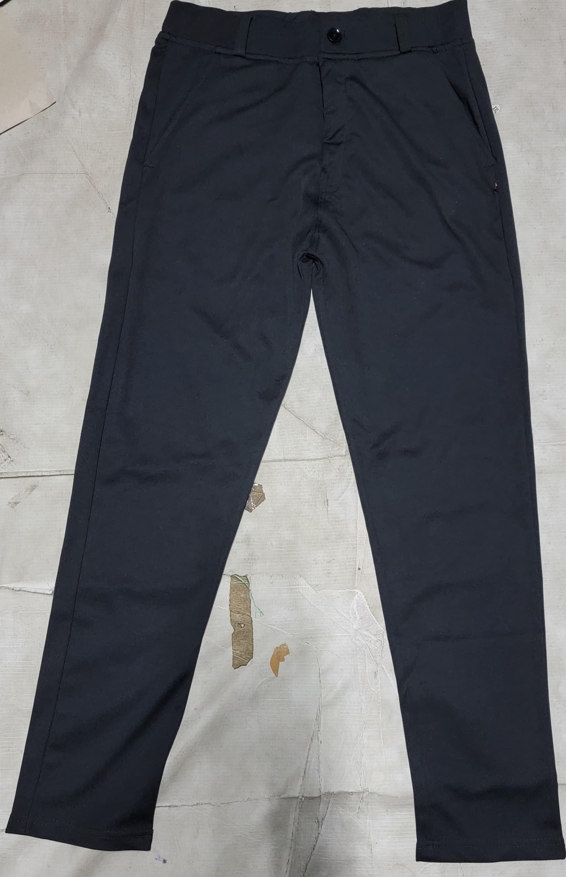 Midnight Elegance Slim-Fit Trouser