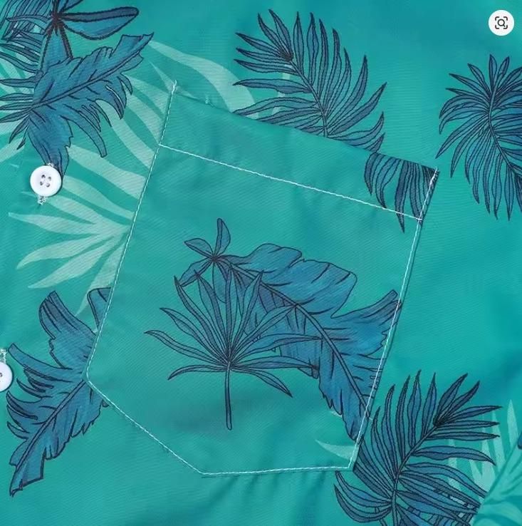 Azure Palm Classic Shirt